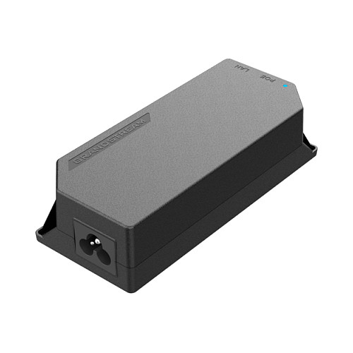 Grandstream GS-POE30W-MG Inyector PoE 30W, 2.5 Gigabit Ethernet, Plug and Play, 100-240V, Negro