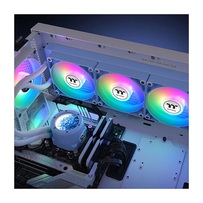 Thermaltake TH360 V2 Ultra ARGB Refrigeración Líquida Todo en Uno Ventilador 12cm Azul Hydrangea Blue