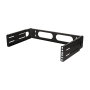 LogiLink Soporte de pared de 19'' 2 U, negro