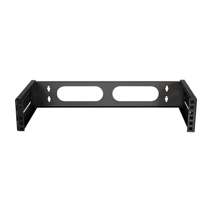 LogiLink Soporte de pared de 19'' 2 U, negro