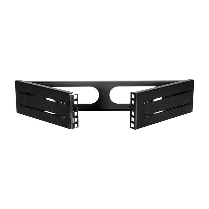 LogiLink Soporte de pared de 19'' 2 U, negro