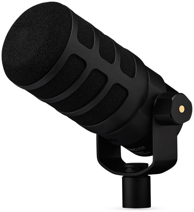 Rode PodMic USB Micrófono Dinámico Negro con Conectividad USB y XLR