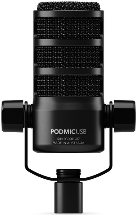 Rode PodMic USB Micrófono Dinámico Negro con Conectividad USB y XLR
