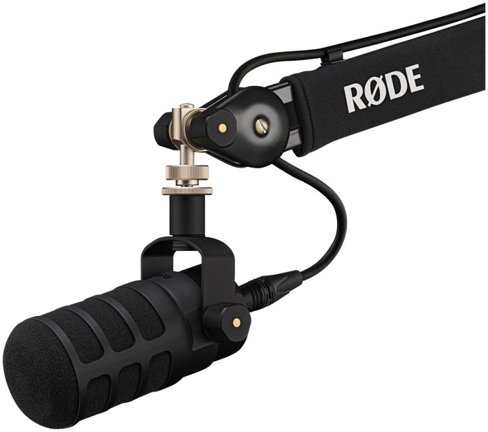 Rode PodMic USB Micrófono Dinámico Negro con Conectividad USB y XLR