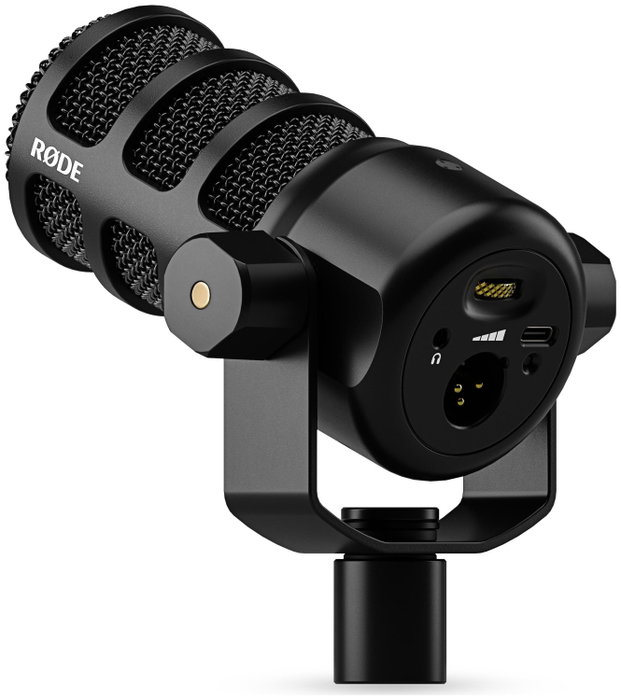 Rode PodMic USB Micrófono Dinámico Negro con Conectividad USB y XLR