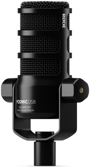 Rode PodMic USB Micrófono Dinámico Negro con Conectividad USB y XLR
