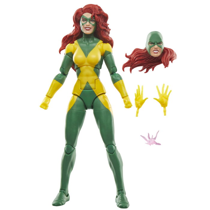 Hasbro Figura Jean Grey X-Factor The Uncanny X-Men Marvel 15cm Articulada con Accesorios