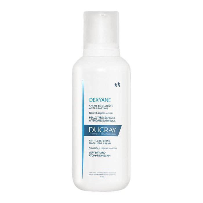 Ducray DEXYANE Crema Emoliente Antirrascado - Hidratante para Piel Seca y Atópica 400 ml Ducray DEXYANE Crema Emoliente Antirrascado - Hidratante para Piel Seca y Atópica 400 ml