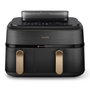 Philips NA552/00 5000 Series Dual Steam Airfryer, 9 L, Negro