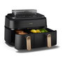 Philips Airfryer 5000 Series NA552/00 Dual Basket 9 L Negro y Dorado