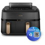 Philips Airfryer 5000 Series NA552/00 Dual Basket 9 L Negro y Dorado