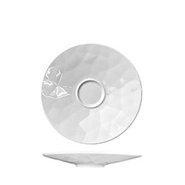 Summa Platillo Coupe Diamond - Platillo de porcelana para vajilla, 17 cm, diámetro 17 cm (Set de 6)
