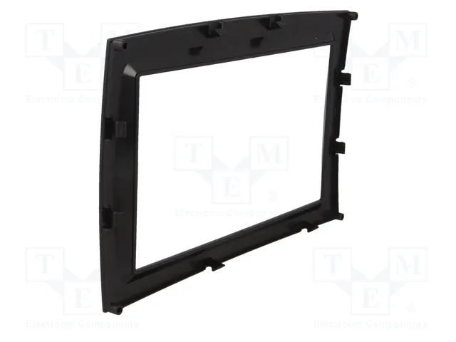 PER.PIC. Bastidor de montaje de radio 2 DIN negro para Kia Sportage IV