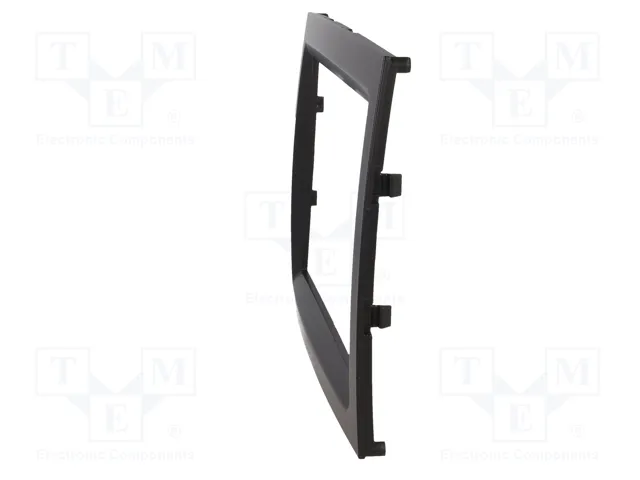 PER.PIC. Bastidor de montaje de radio 2 DIN negro para Kia Sportage IV
