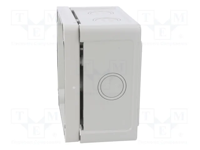 FIBOX Caja de conexiones gris de 110x110x65mm FIBOX Caja de conexiones gris de 110x110x65mm