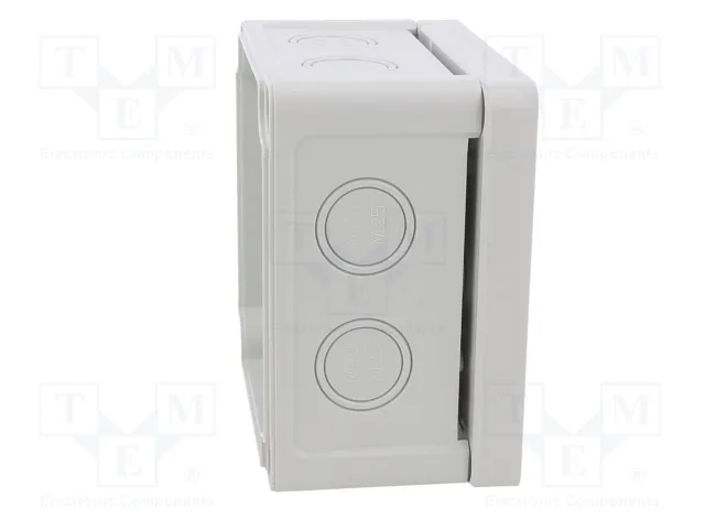 FIBOX Caja de conexiones gris de 110x110x65mm FIBOX Caja de conexiones gris de 110x110x65mm
