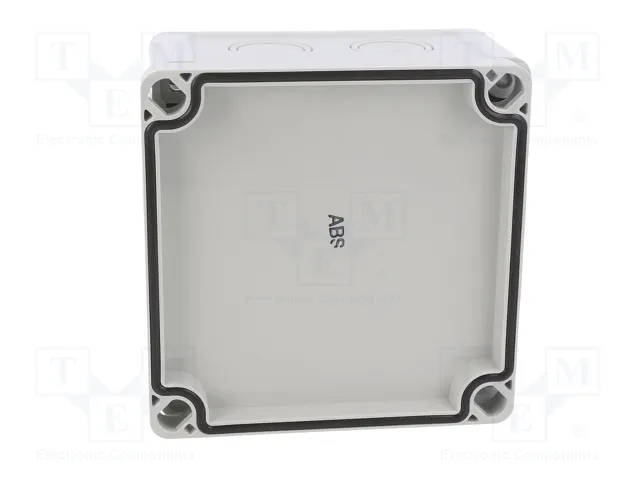 FIBOX Caja de conexiones gris de 110x110x65mm FIBOX Caja de conexiones gris de 110x110x65mm