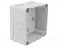 FIBOX Caja de conexiones gris de 110x110x65mm