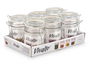 Vivalto Tarro Cristal Redondo Hermético 150 ml 9 x 9.5 x 6.5 cm (Set de 24)