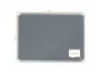 Nobo Tablero de anuncios Premium Plus Ecolabel fieltro gris, marco aluminio 600x450 mm