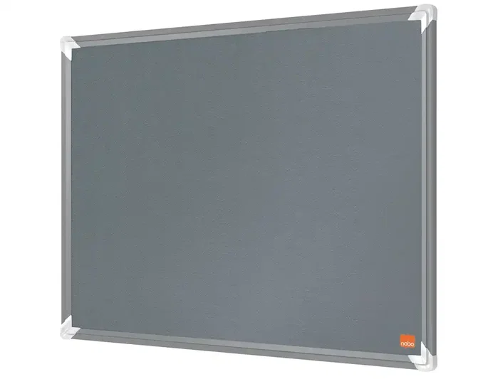 Nobo Tablero de anuncios Premium Plus Ecolabel fieltro gris, marco aluminio 600x450 mm Nobo Tablero de anuncios Premium Plus Ecolabel fieltro gris, marco aluminio 600x450 mm