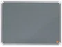 Nobo Tablero de anuncios Premium Plus Ecolabel fieltro gris, marco aluminio 600x450 mm