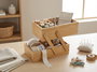 Inde Organizador de Bambú 2 Niveles (Pack de 6 Unidades) 25,9 x 16,8 x 16,3 cm