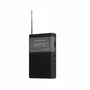 SUNSTECH RPS42BLISBK Radio de Bolsillo Analógica AM/FM con Altavoz y Antena Telescópica