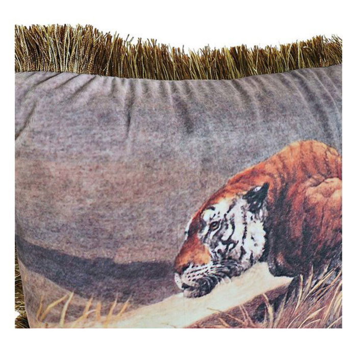 DKD Home Decor Surtido de 2 Cojines Salvaje 60x40 cm Poliéster