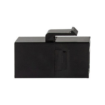 LogiLink Keystone Coupler Cat.5e UTP, 2xRJ45, negro