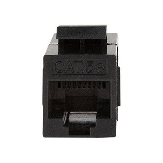 LogiLink Keystone Coupler Cat.5e UTP, 2xRJ45, negro