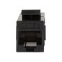 LogiLink Keystone Coupler Cat.5e UTP, 2xRJ45, negro