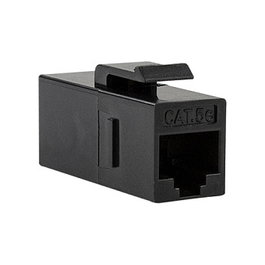 LogiLink Keystone Coupler Cat.5e UTP, 2xRJ45, negro