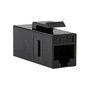 LogiLink Keystone Coupler Cat.5e UTP, 2xRJ45, negro