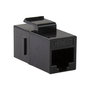 LogiLink Keystone Coupler Cat.5e UTP, 2xRJ45, negro