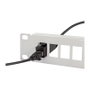 LogiLink Keystone Coupler Cat.5e UTP, 2xRJ45, negro