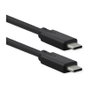 ROLINE Cable USB 3.2 Gen 2x2 USB C a USB C de 1,5 m, 20 Gbit/s, Negro