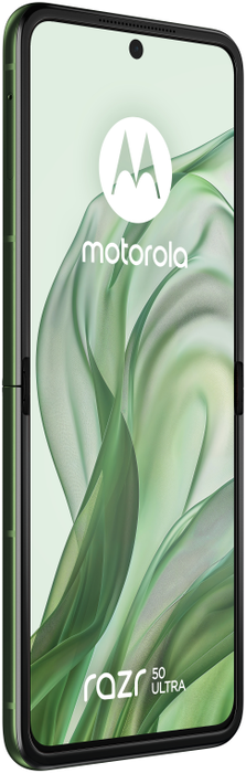 Motorola razr 50 Ultra - Smartphone Plegable 6.9" OLED 165Hz, 512GB 12GB RAM, 5G, Snapdragon 8s Gen 3, Cámara 50MP, Batería 4000mAh, Carga 45W, Android 14, Verde