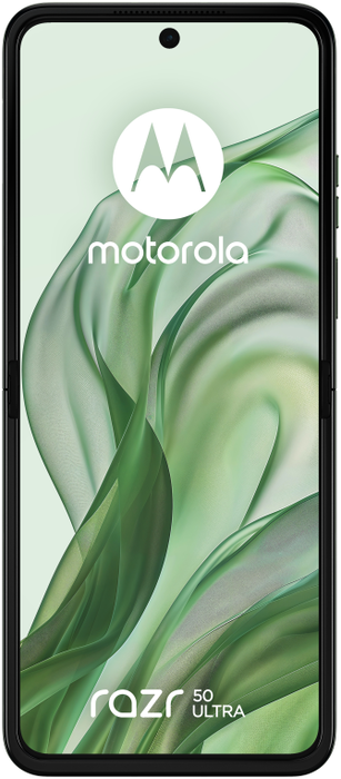 Motorola razr 50 Ultra - Smartphone Plegable 6.9" OLED 165Hz, 512GB 12GB RAM, 5G, Snapdragon 8s Gen 3, Cámara 50MP, Batería 4000mAh, Carga 45W, Android 14, Verde