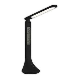 Avide Lámpara de mesa LED con calendario Negro 5W