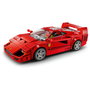 LEGO Speed Champions Ferrari F40 76934, Modelo de Colección para Construir con Minifigura Piloto, Coche de Juguete de Carreras para Niños 9+ Años