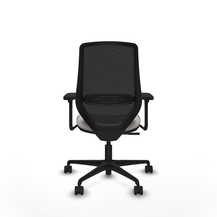PIQUERAS Y CRESPO Silla de oficina Mardos con mecanismo Sincro, Blanco/Negro PIQUERAS Y CRESPO Silla de oficina Mardos con mecanismo Sincro, Blanco/Negro