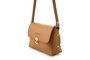 Lucky Bees Bolso Bandolera 1278 Mostaza Piel de Polivinilo
