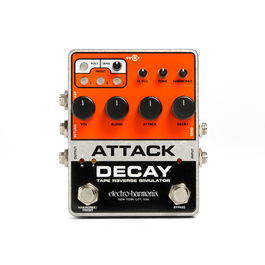 EHX Pedal Simulador Tape Reverse Attack Decay con Fuente de Alimentación 9,6DC-200 PSU