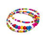 Inca Pulsera en espiral de bolitas de colores - Modelos surtidos