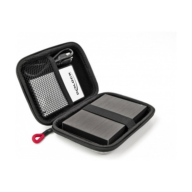 DeLOCK Funda de protección para unidades SSD de 2.5 pulg. y discos duros 18422 DeLOCK Funda de protección para unidades SSD de 2.5 pulg. y discos duros 18422