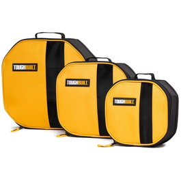 Toughbuilt Set de 3 Bolsas Softbox para Componentes (30, 23 y 18 cm)