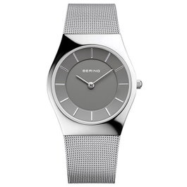 Bering 11936-309 Reloj Analógico de Cuarzo en Acero Inoxidable Gris