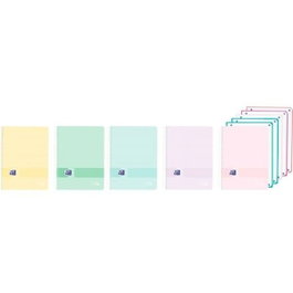 Oxford Europeanbook 5 Live&Go A4+ 120H 5x5 Write&Erase Set de 5 Colores Pastel