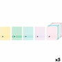 Oxford Europeanbook 5 Live&Go A4+ 120H 5x5 Write&Erase Set de 5 Colores Pastel